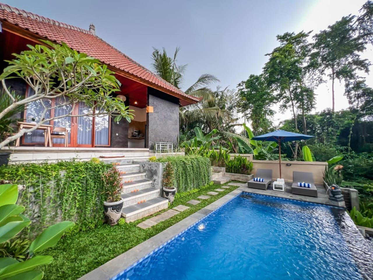 Aris House Private Pool Villa Ubud Exterior foto